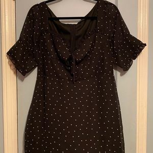 Polka Dot blue dress